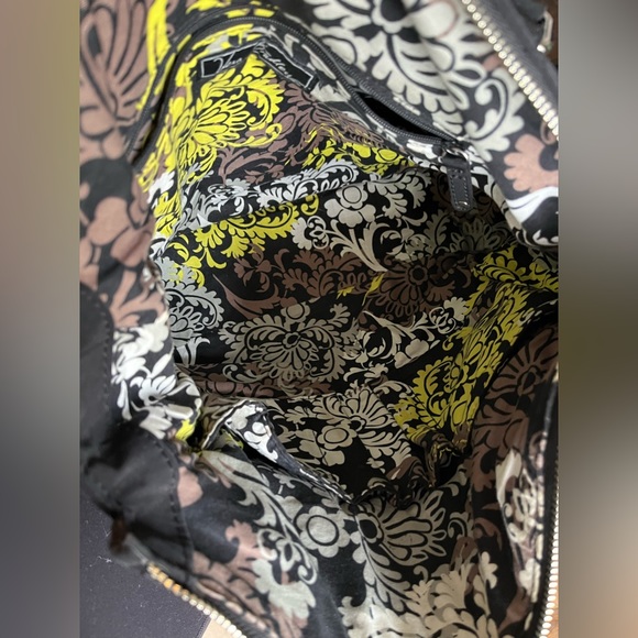 Vera Bradley black quilted dbl handle shopper tote - Picture 4 of 12